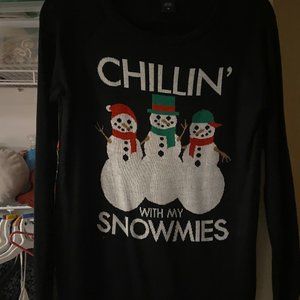 Chillin With My Snowmies Christmas Sweater